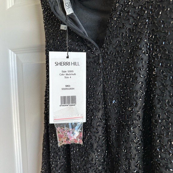 Sherri hill beautiful beaded cocktail size 4 - Picture 9 of 14